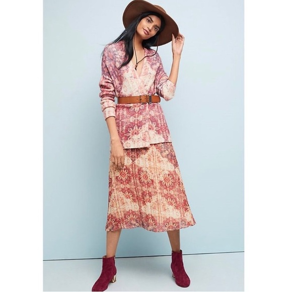 Anthropology Luna pleated skirt - Picture 3 of 3